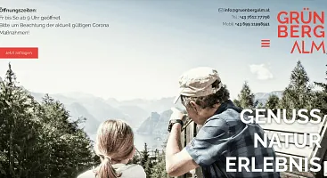 Mono - Best Website Competition Showcase - Grünbergalm