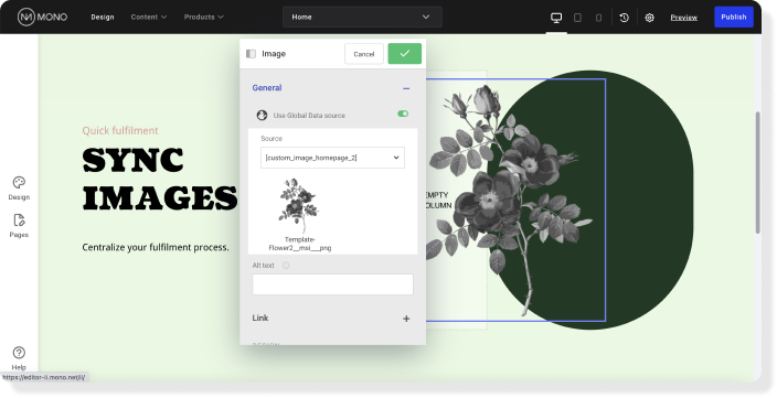 Mono Solutions - Sync images