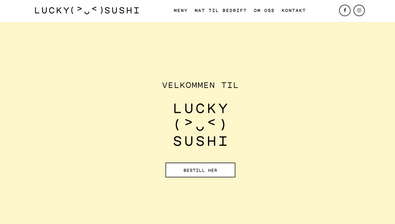 Mono Best Website Competition 2023 Showcase - Lucky Sushi
