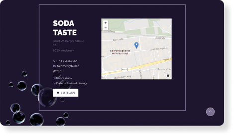 Mono Best Website Competition - Conversions - Soda Taste - Footer