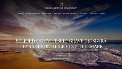 Mono - Best Website Competition Showcase 2023 - Seljord Gravferdsbyrå