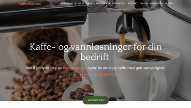 Mono Best Website Competition 2023 Showcase - Kaffealliansen AS
