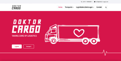 Mono - Best Website Competition Showcase - Doktor Cargo