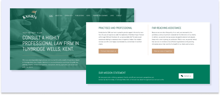 Image showing horizontal and vertical lines in web design. 