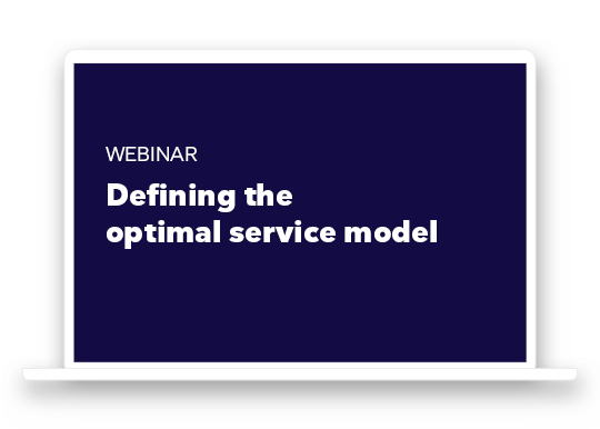 Webinar: Defining the Optimal Service Model for SMBs