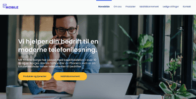 Mono Best Website Competition 2022 Showcase - Mr Mobile