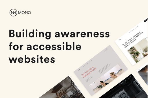 Building awareness for accessible websites