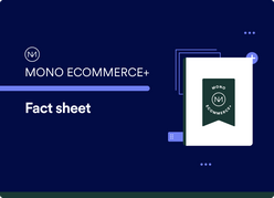 Fact sheet: Mono Ecommerce+