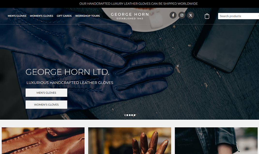 George Horn Website
