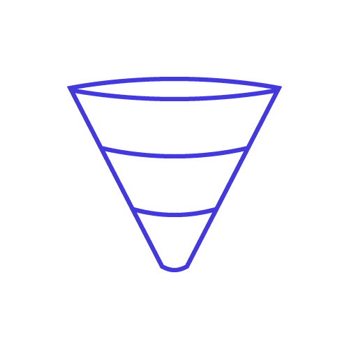 A graphic of a website as a data hub.