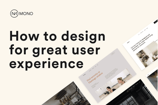 How to design a great website user experience