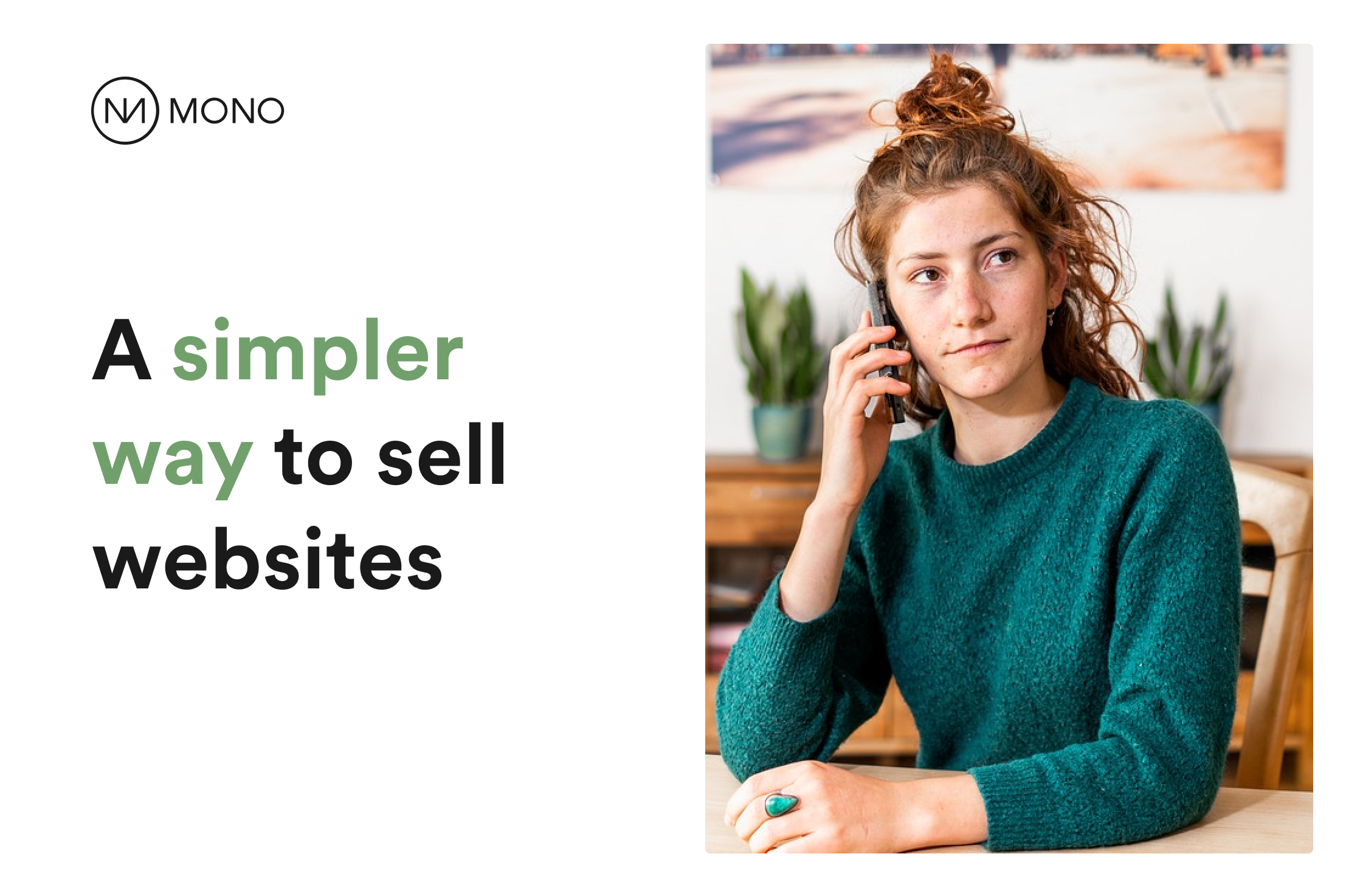 A simpler way to sell websites