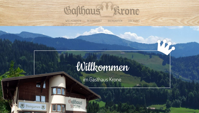 Mono Best Website Competition 2023 Showcase - Gasthaus Krone