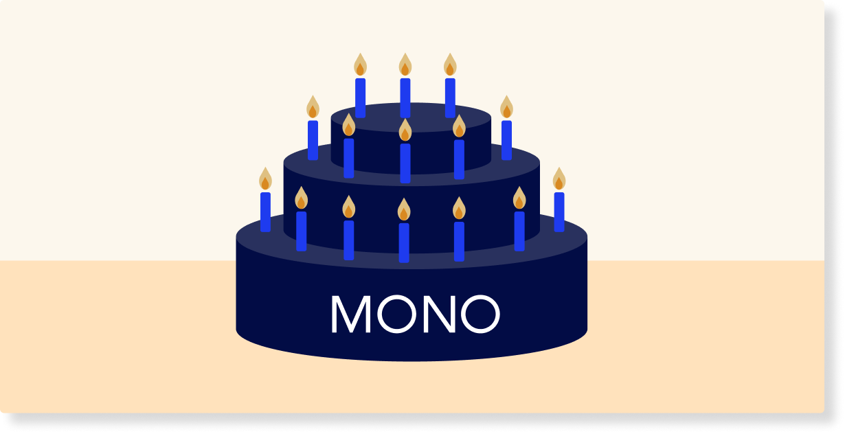Mono Solutions - Cake - 15 years 