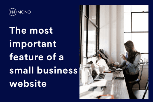 The most important feature of a small business website 