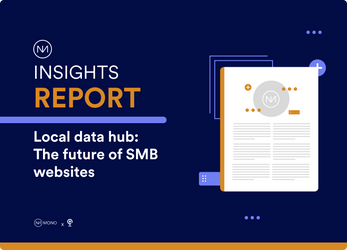 Mono Insights Report: Local Data Hub: The Future of SMB Websites