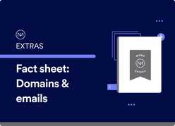 Mono Extras - Fact sheet: Domains and emails
