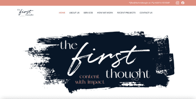 Mono Best Website Competition 2022 Showcase - The first thought